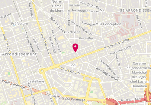 Plan de L'Aiguille, 120 Rue de Lodi, 13006 Marseille