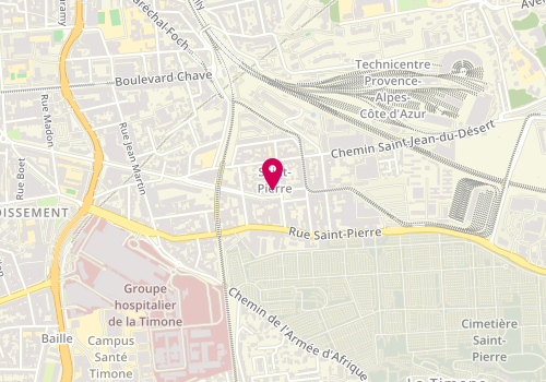 Plan de Art d'fi, 137 Boulevard Jeanne d'Arc, 13005 Marseille