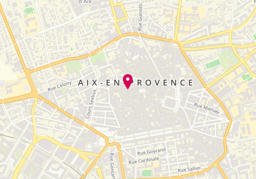 Plan de Aix Tattoo Piercing, 22 Rue de la Verrerie, 13100 Aix-en-Provence