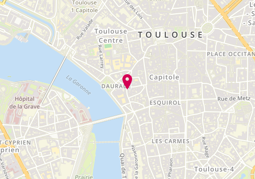 Plan de Lady Doll Tattoo, 36 Rue Peyrolières, 31000 Toulouse