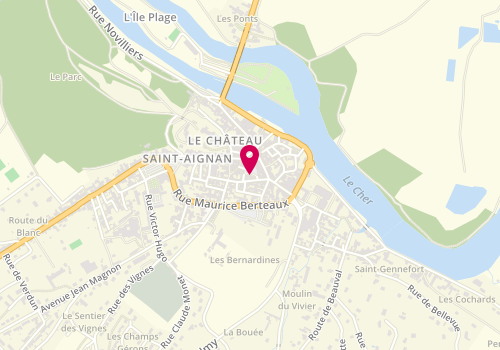 Plan de 3Lodi13, 14 place de la Paix, 41110 Saint-Aignan