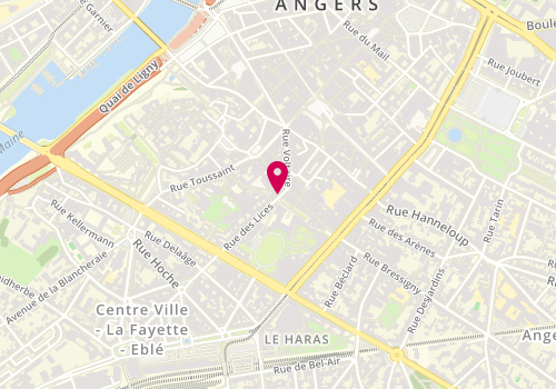 Plan de L'Atelier N 8, 8 Rue Lices, 49100 Angers