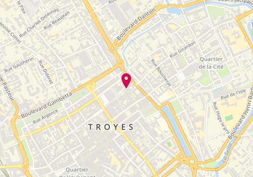 Plan de Ellipsoid Tatoo, 13 Rue Passerat, 10000 Troyes