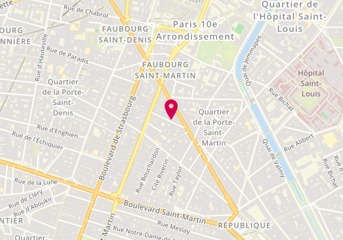Plan de Dolores, 6 Rue Nancy, 75010 Paris