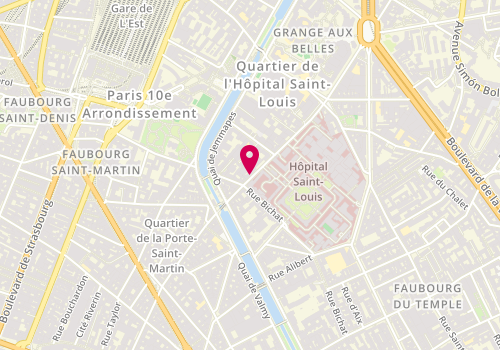 Plan de Mystery Tattoo Club, 13 Rue de la Grange Aux Belles, 75010 Paris